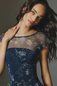 By Anthropologie Illusion Corset Top