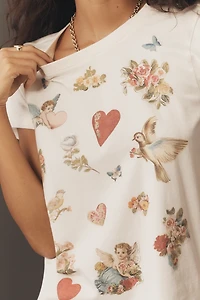 By Anthropologie Valentine Icon T-Shirt