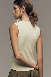 By Anthropologie 3D Floral Tank