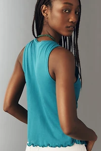 By Anthropologie Smocked Tank Top