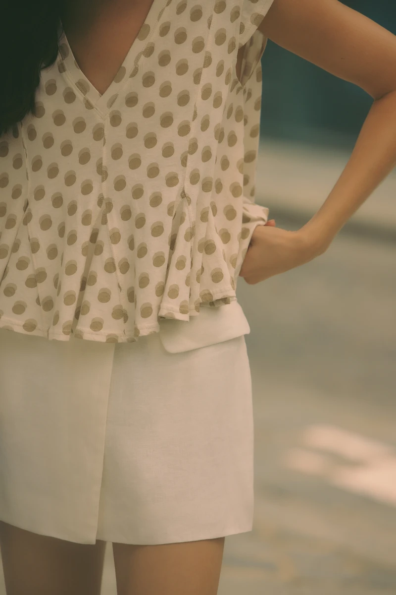 Maeve Cotton Swing Top