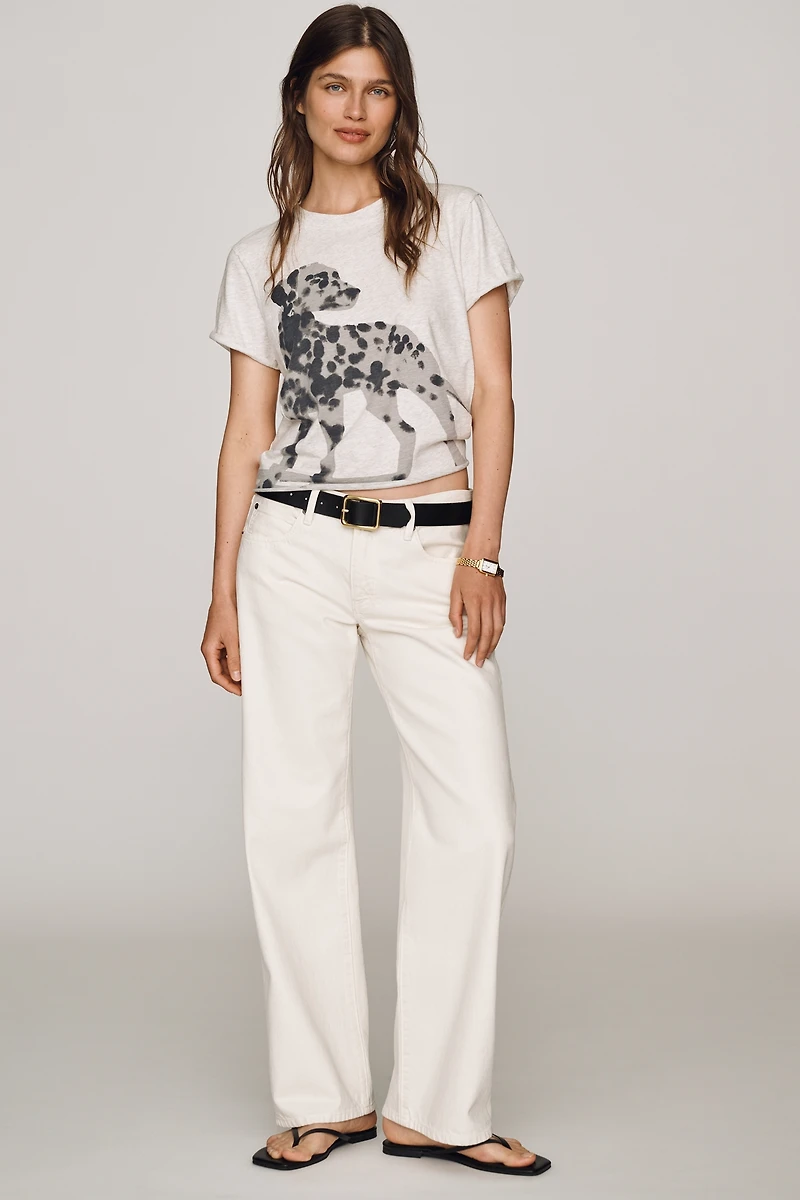 Maeve Caitlin Cotton Boxy Tee by Joanna Layla