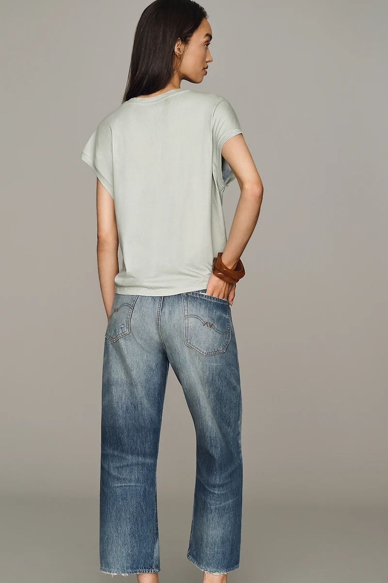 By Anthropologie Cotton Muscle Tee