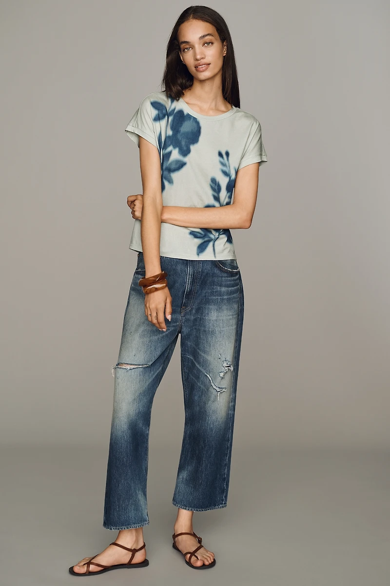 By Anthropologie Cotton Muscle Tee