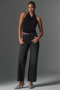 Lamarque Enza Halter Cowl-Neck Top