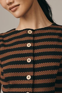 Maeve Structured Knit Vest