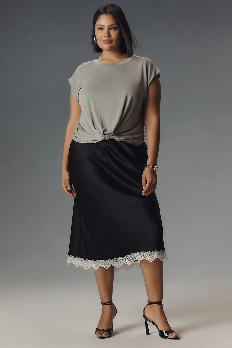 By Anthropologie Front-Twist Muscle Tank