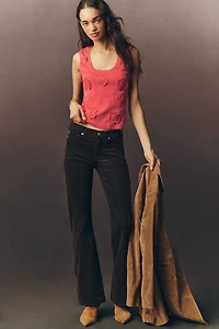 By Anthropologie Embellished Scoop-Neck Tank Top