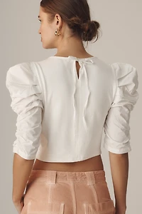 Endless Rose Puff-Sleeve Blouse