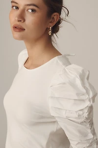 Endless Rose Puff-Sleeve Blouse