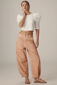 Endless Rose Puff-Sleeve Blouse