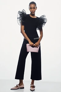 Endless Rose Statement Ruffle Top