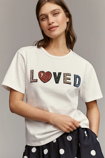 Endless Rose Jeweled T-Shirt