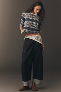 Maeve Shore Thing Lace T-Shirt