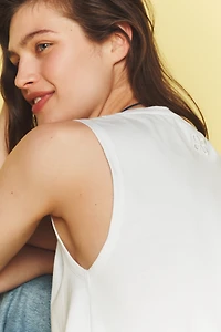 Maeve Ruffled Muscle Tee