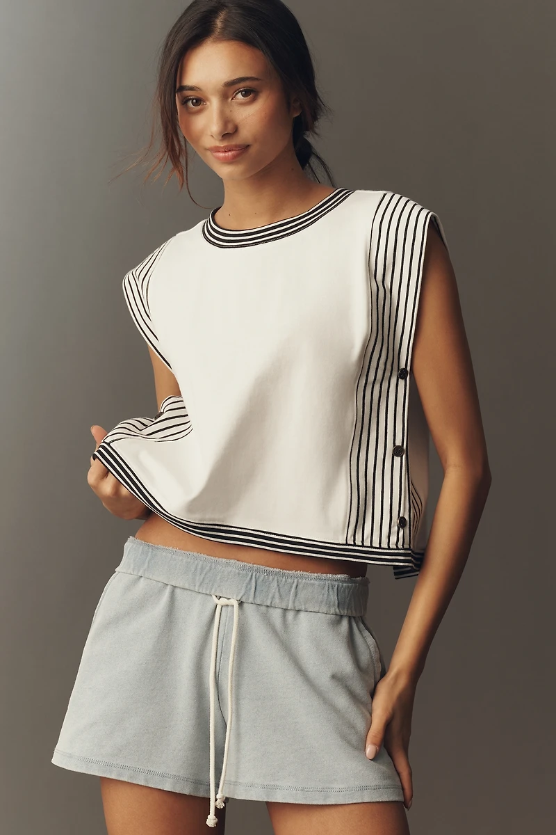 Maeve Boatslip Muscle Tee