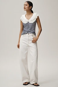 Maeve Ruffle Collar Tank