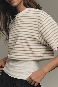 Pistola Camryn Boxy Double-Layer T-Shirt