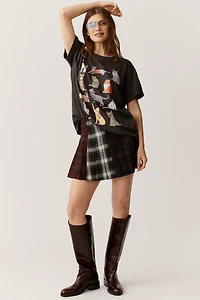 Girl Dangerous Cats Graphic Tee