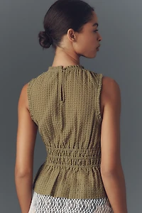 Maeve Smocked Halter Top
