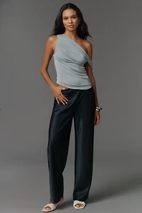 Central Park West Off-Shoulder Ruched Top