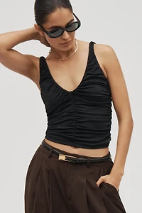 Susana Monaco Gathered Front Tank