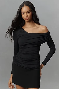 Susana Monaco Carryover Off-Shoulder Top