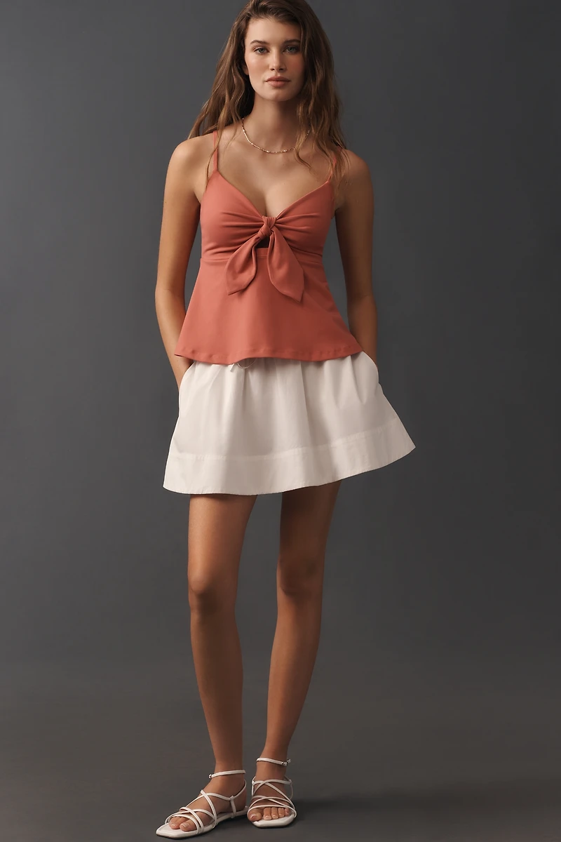 Susana Monaco Tie-Front Top