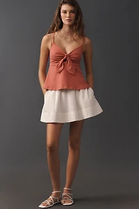 Susana Monaco Tie-Front Top