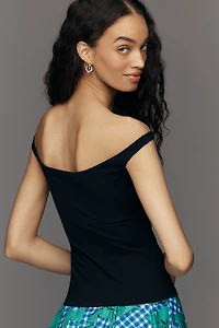 Susana Monaco Strapless Cross-Front Top