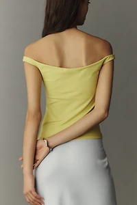 Susana Monaco Strapless Cross-Front Top