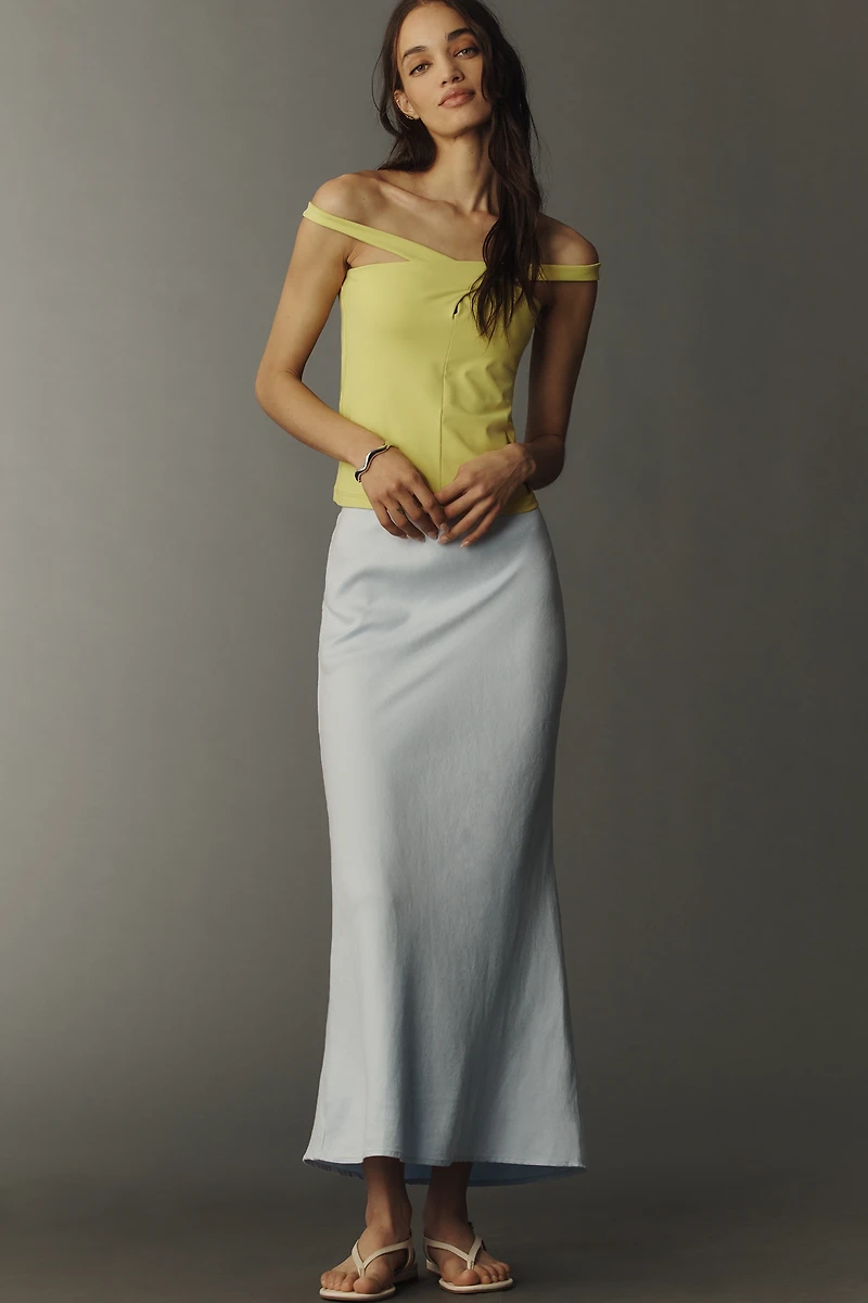 Susana Monaco Strapless Cross-Front Top