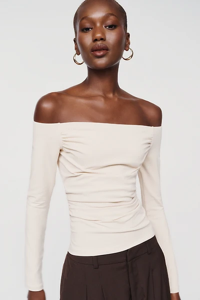 Susana Monaco Off-Shoulder Top
