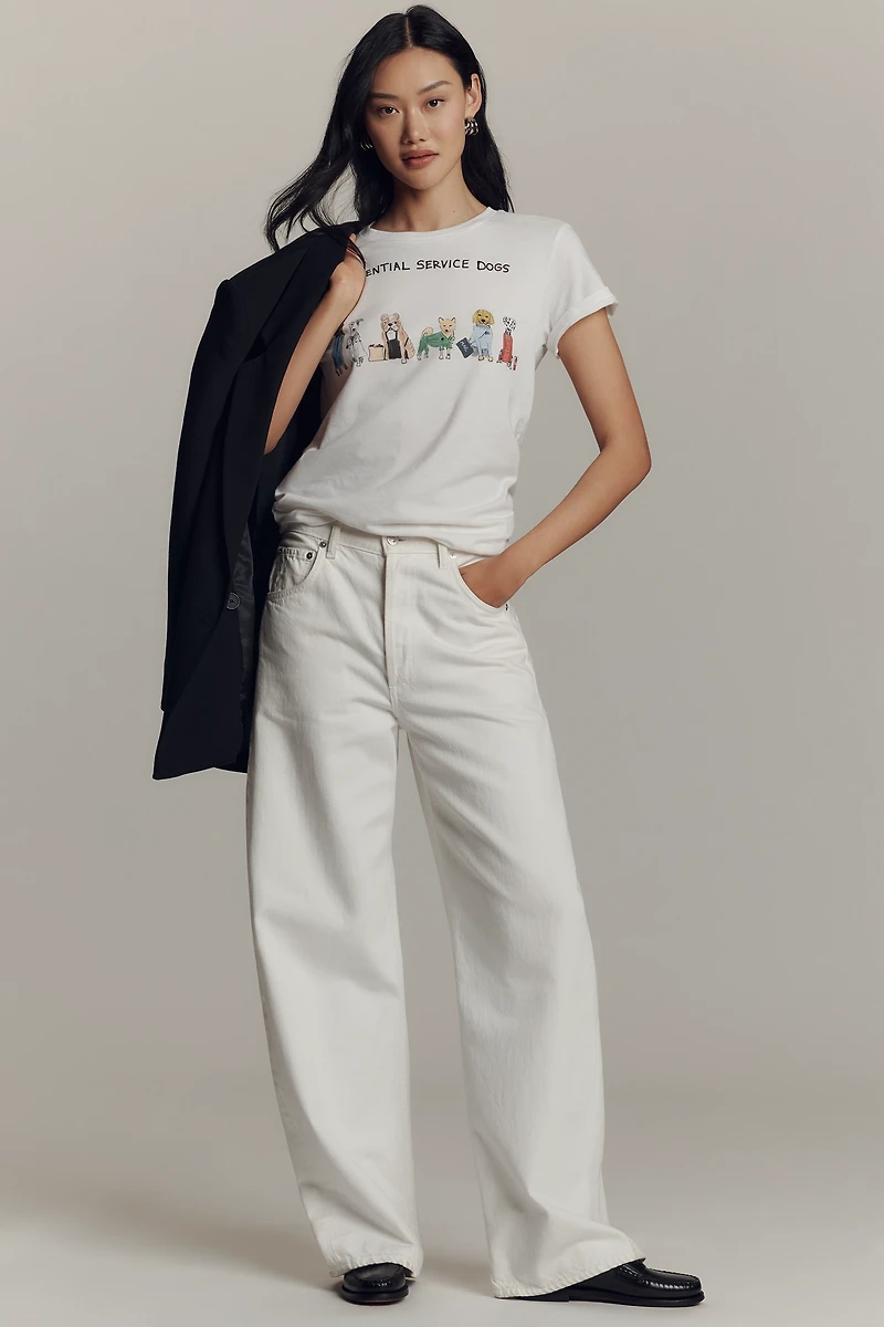 Unfortunate Portrait Essential Service Dogs Graphic Tee