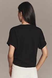 Sanctuary All Day Tie-Front Tee