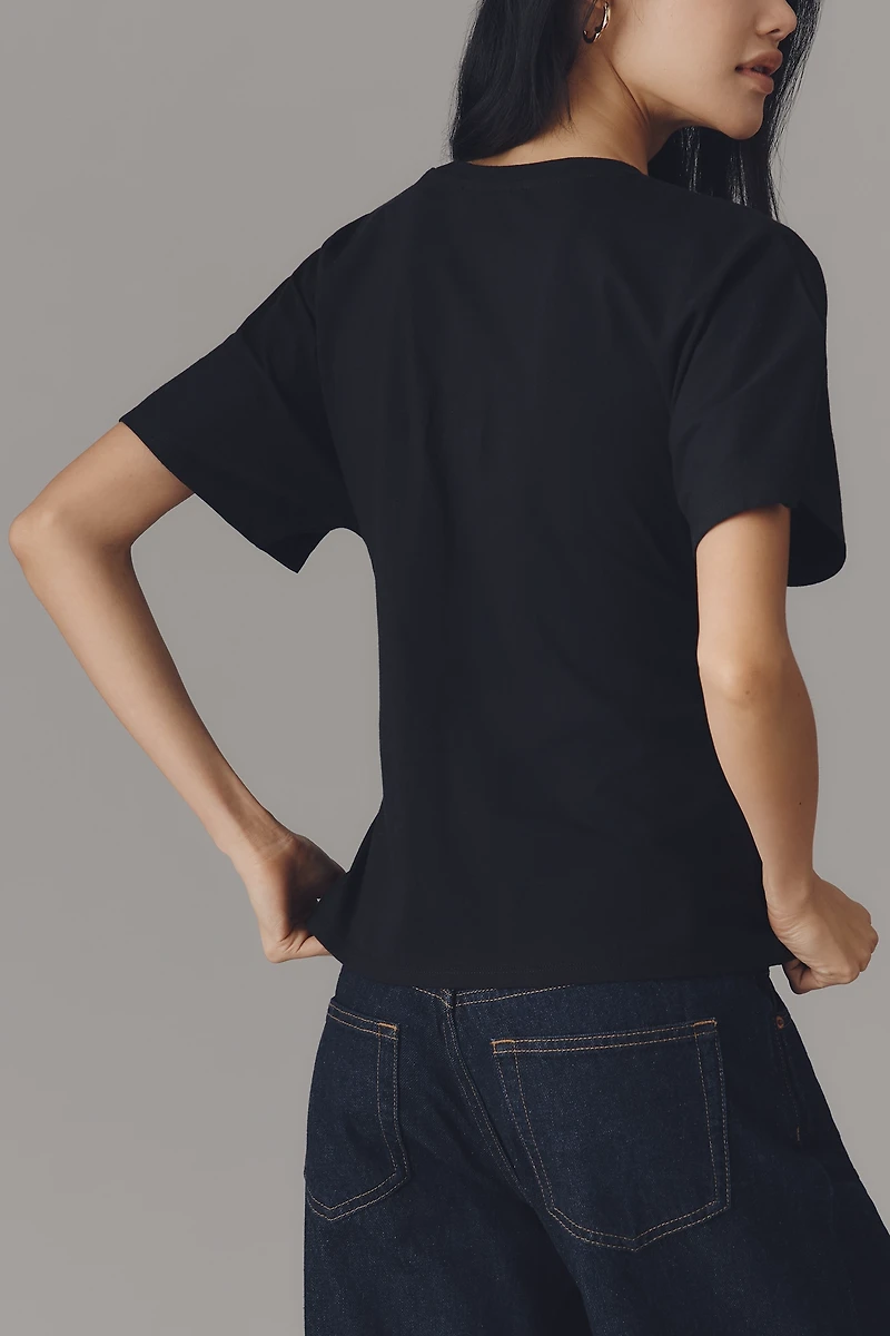 Sanctuary Shirred Waist Top