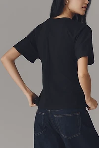 Sanctuary Shirred Waist Top