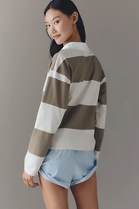 Sanctuary Tie-Waist Rugby Pullover