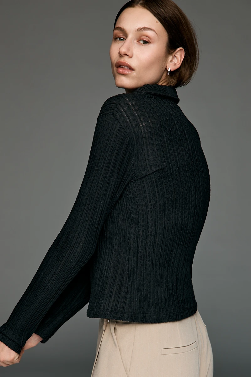 Sanctuary V-Neck Buttondown Top