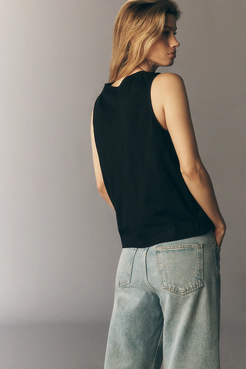 Sanctuary Campari Cotton Embellished Tank