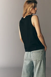 Sanctuary Campari Cotton Embellished Tank