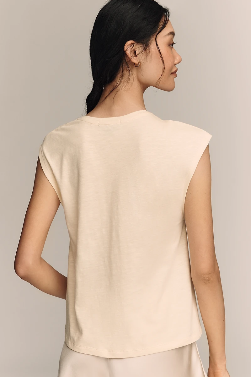 Sanctuary Asymmetrical Twisted Muscle Tee