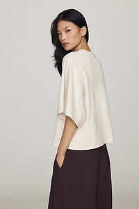 Sanctuary Haven Cape-Sleeve Tee