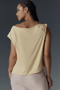 NIA Fraise Off-The-Shoulder Top