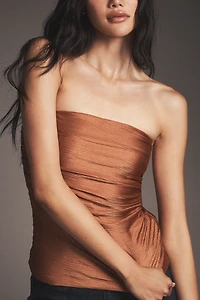 Flat White Tube Top