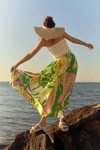 By Anthropologie Smocked Tube Top