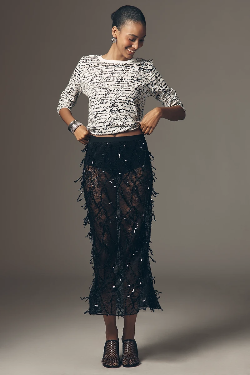 The Caitlin Boxy Tee by Maeve: Long-Sleeve Edition