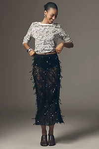 The Caitlin Boxy Tee by Maeve: Long-Sleeve Edition