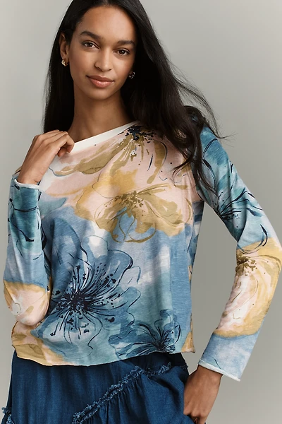 The Caitlin Boxy Tee by Maeve: Long-Sleeve Edition