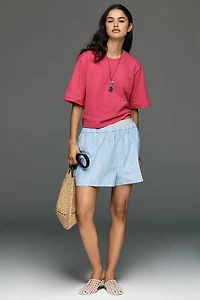 The Corey Short-Sleeve Boxy Tee by Maeve